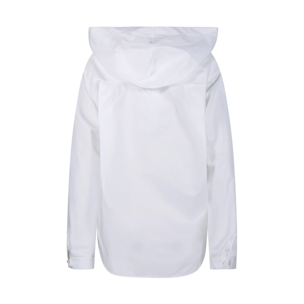 Alaïa Wit Hoodie Shirt White Dames