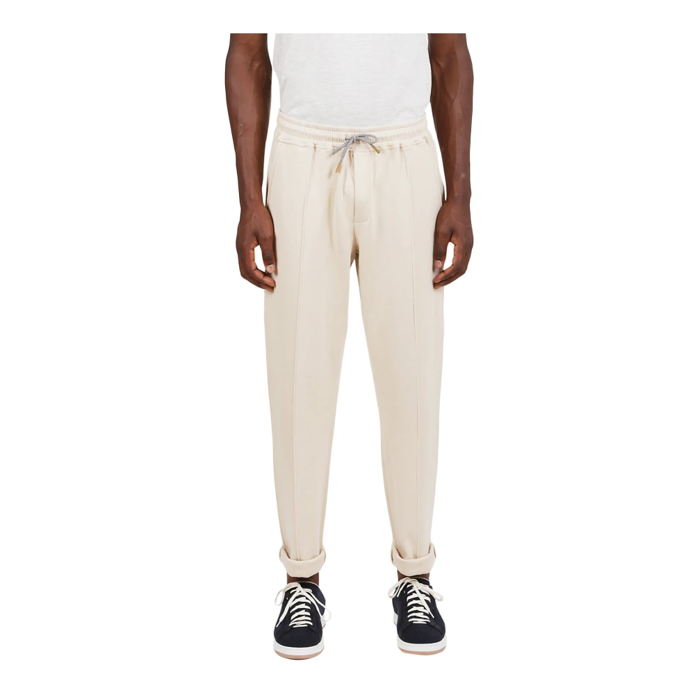 Eleventy Jogger Sweatpants Ss23 Beige Heren