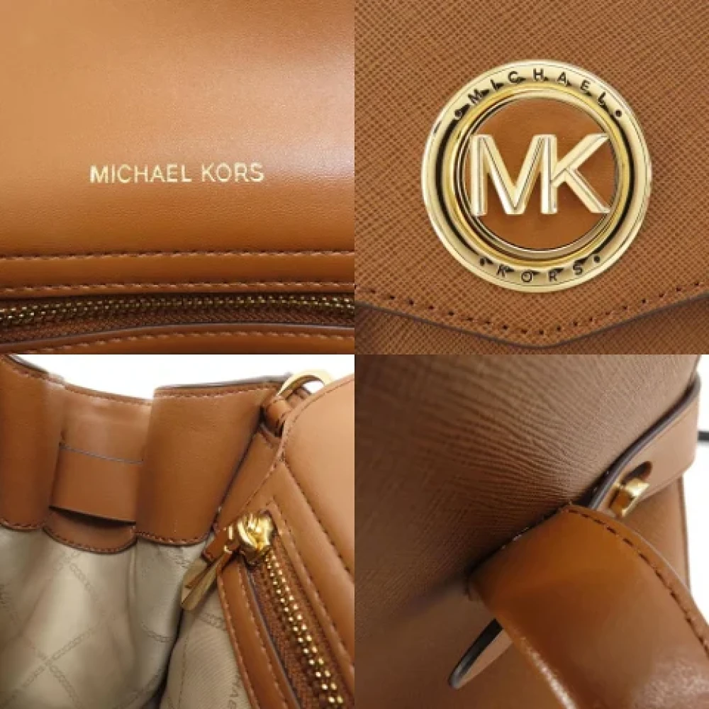 Michael Kors Pre-owned Fabric handbags Brown Dames