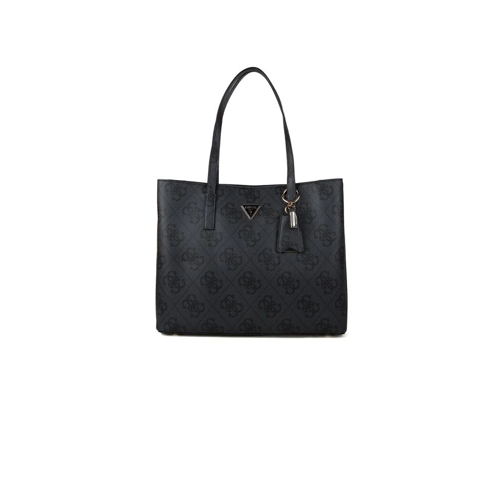 Guess Donna Nero - Meridian Ii Girlfriend Tote - Bags - One Size