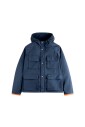 coupe-vent-bleu-a-capuche