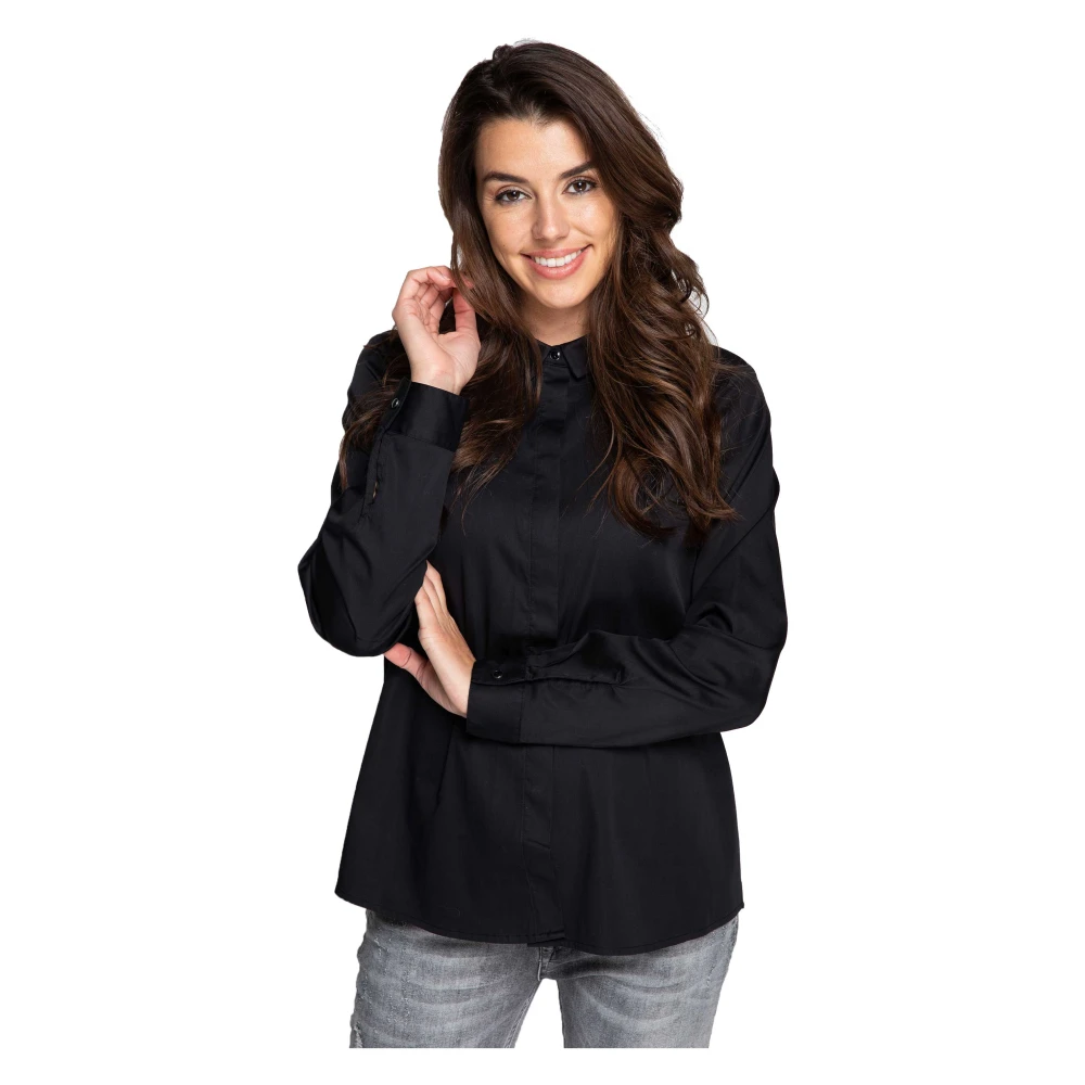 Zhrill Blouse Resi Black Dames