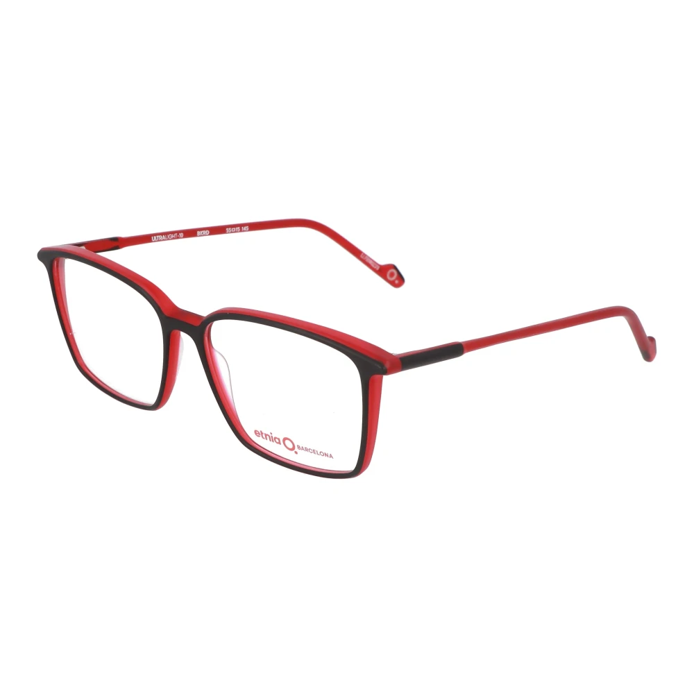 Etnia Barcelona Kleurrijke vierkante montuurbril Red Unisex