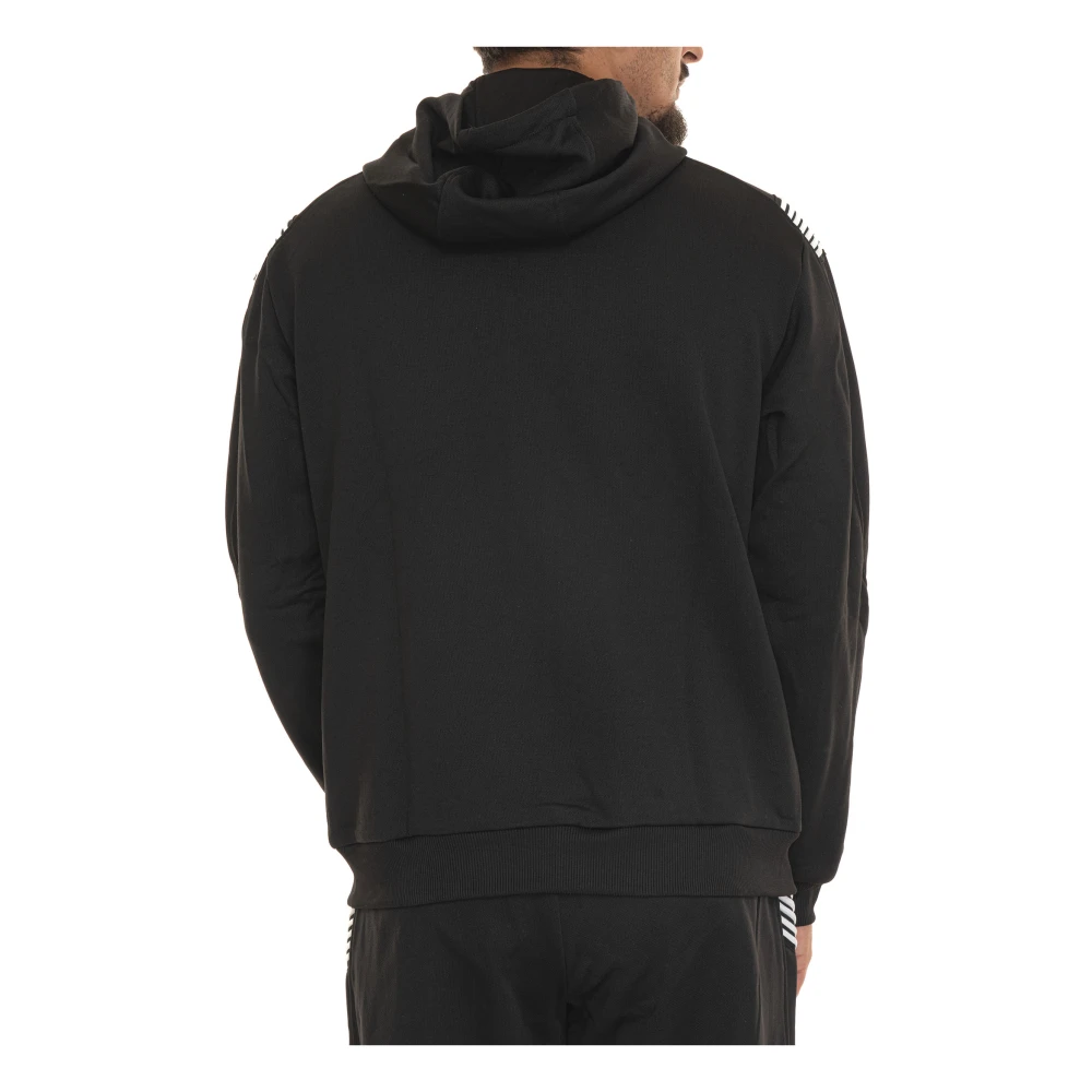 Emporio Armani EA7 Casual Sweatshirt voor Mannen Black Heren