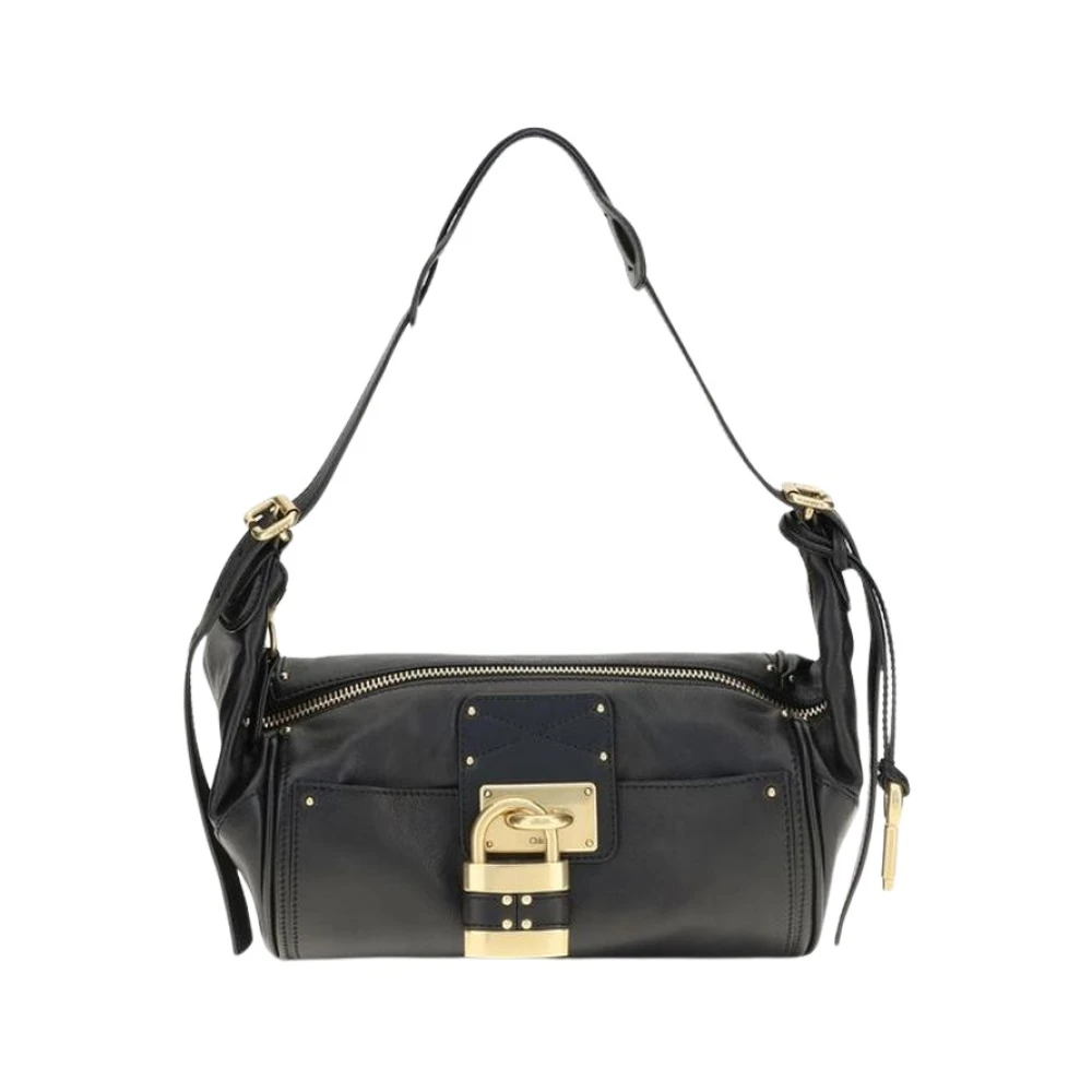 Chloé Women's Blue Black Paddington Crossbody Bag - Image 7