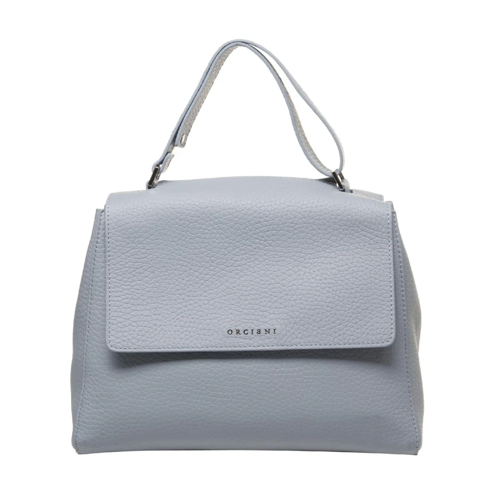 Orciani Women's Blue Handbags, One Size, Leather Shoulder Bag Chic Design