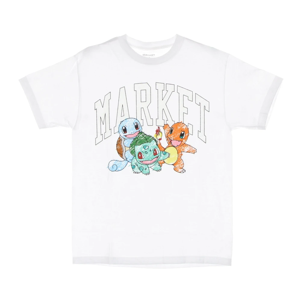 Market Pokemon UV Tee White T-Shirt White Heren