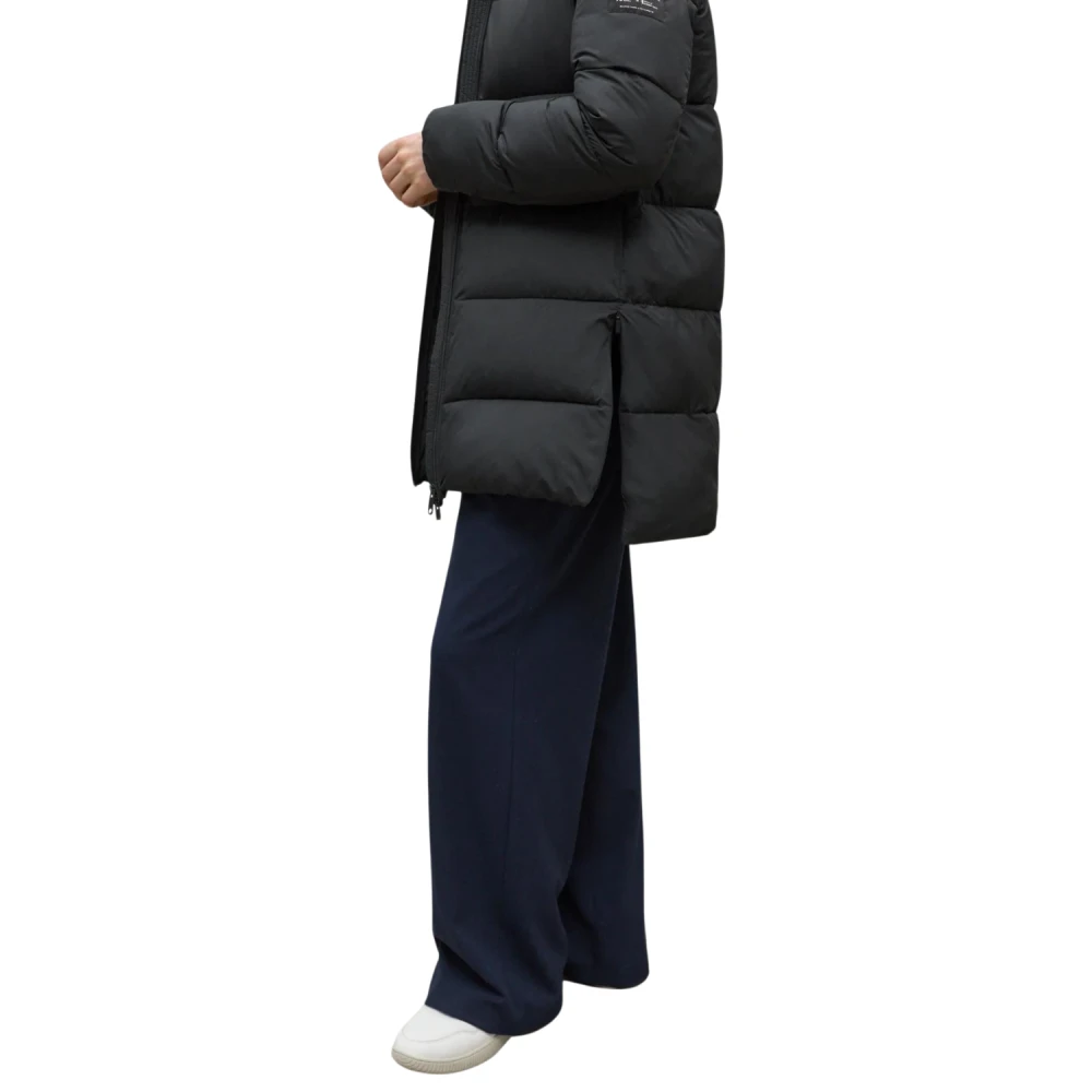 Ecoalf Zwarte Marangualf Damesjas Black Dames