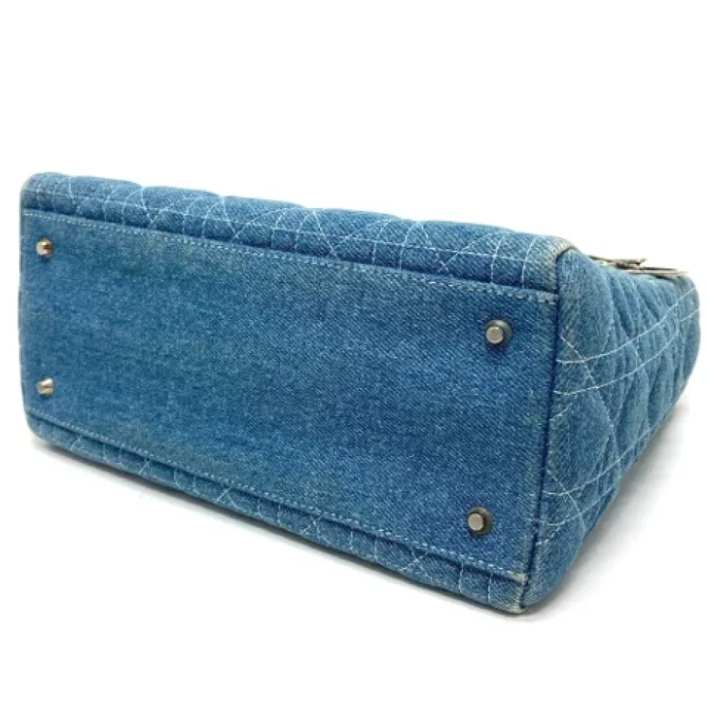 Dior Vintage Pre-owned Denim dior-bags Blue Dames