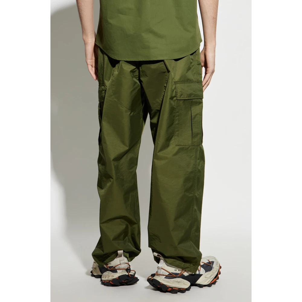 Kenzo Broek in cargostijl Green Heren