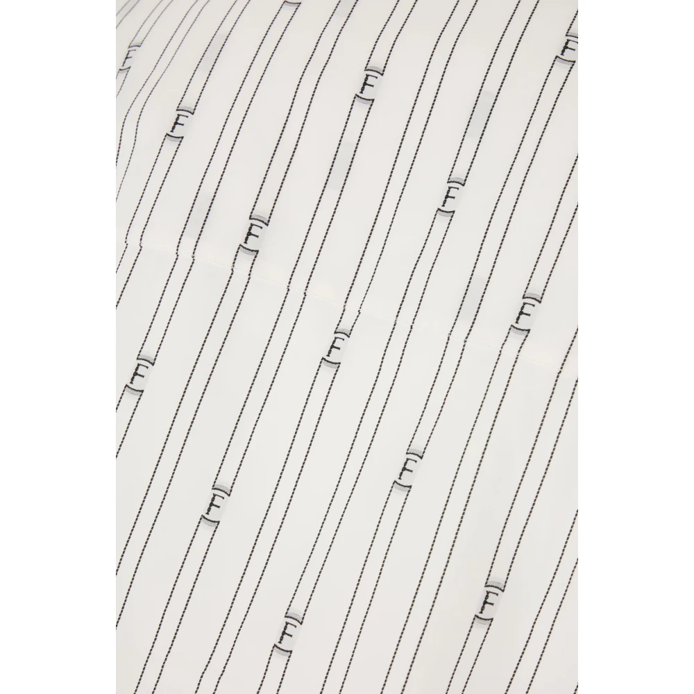 Salvatore Ferragamo Short Sleeve Shirts White Heren