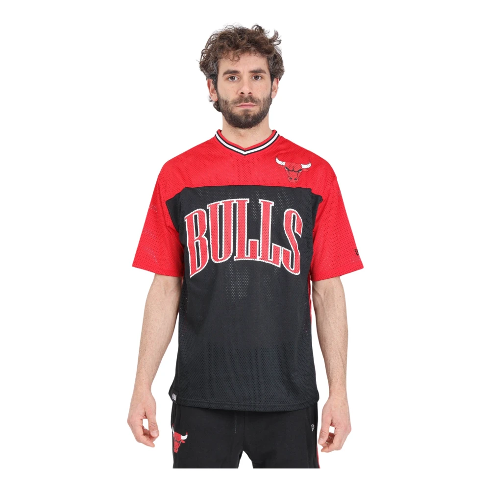 New era Chicago Bulls NBA Arch Graphic T-shirt Black Heren