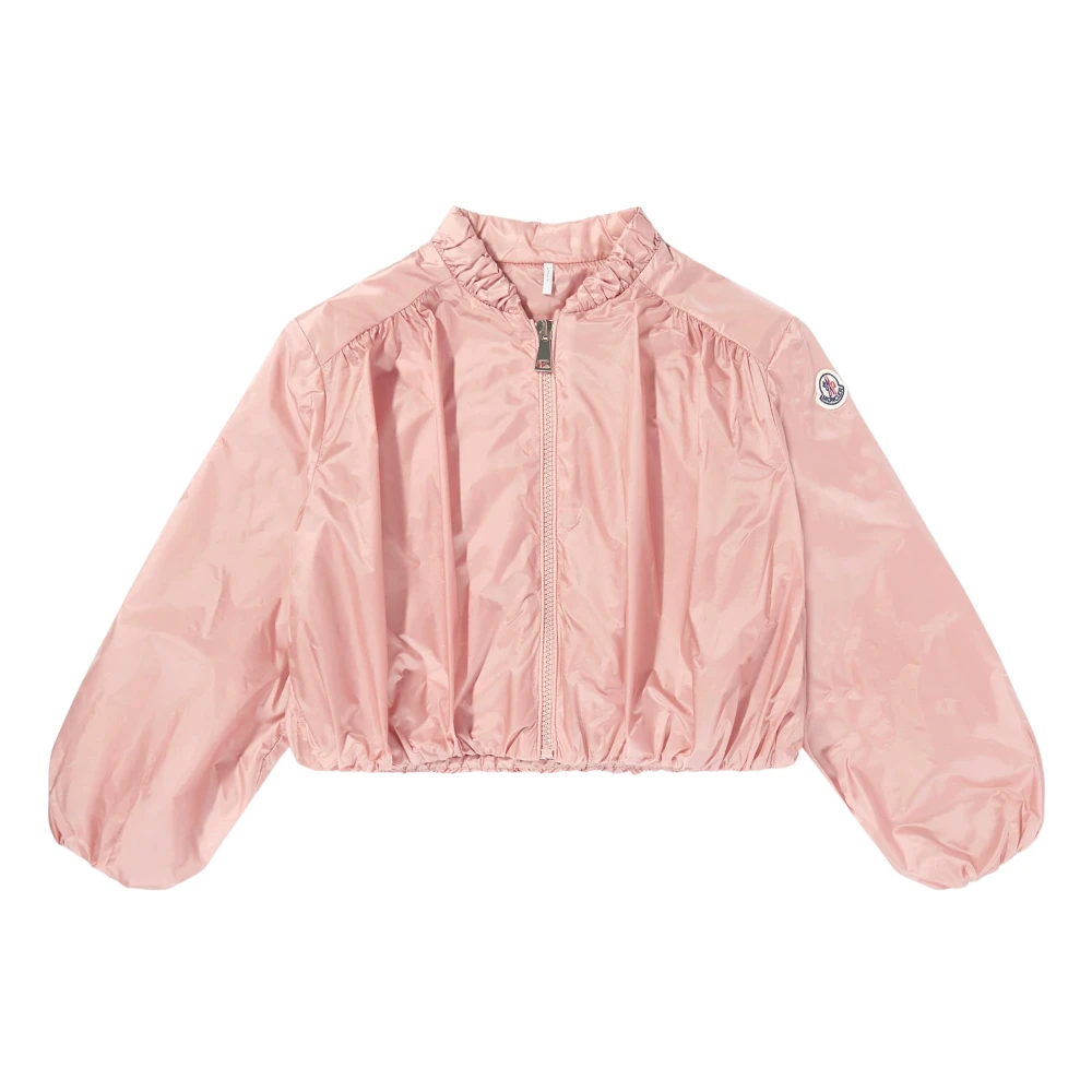 Moncler Girls Pink Chazeron Jacket - Light Jackets - 10 Y - Kids