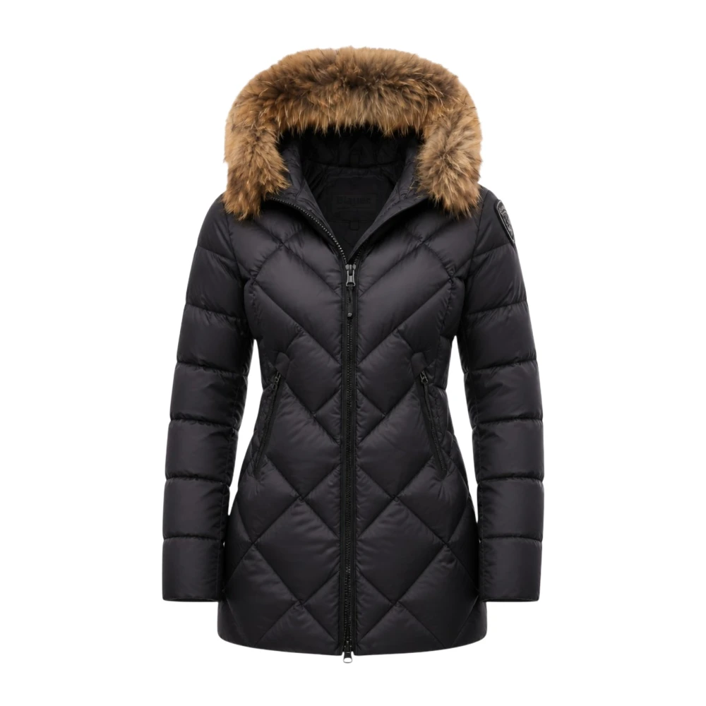 Blauer , Damen, Jacken, Schwarzk, L