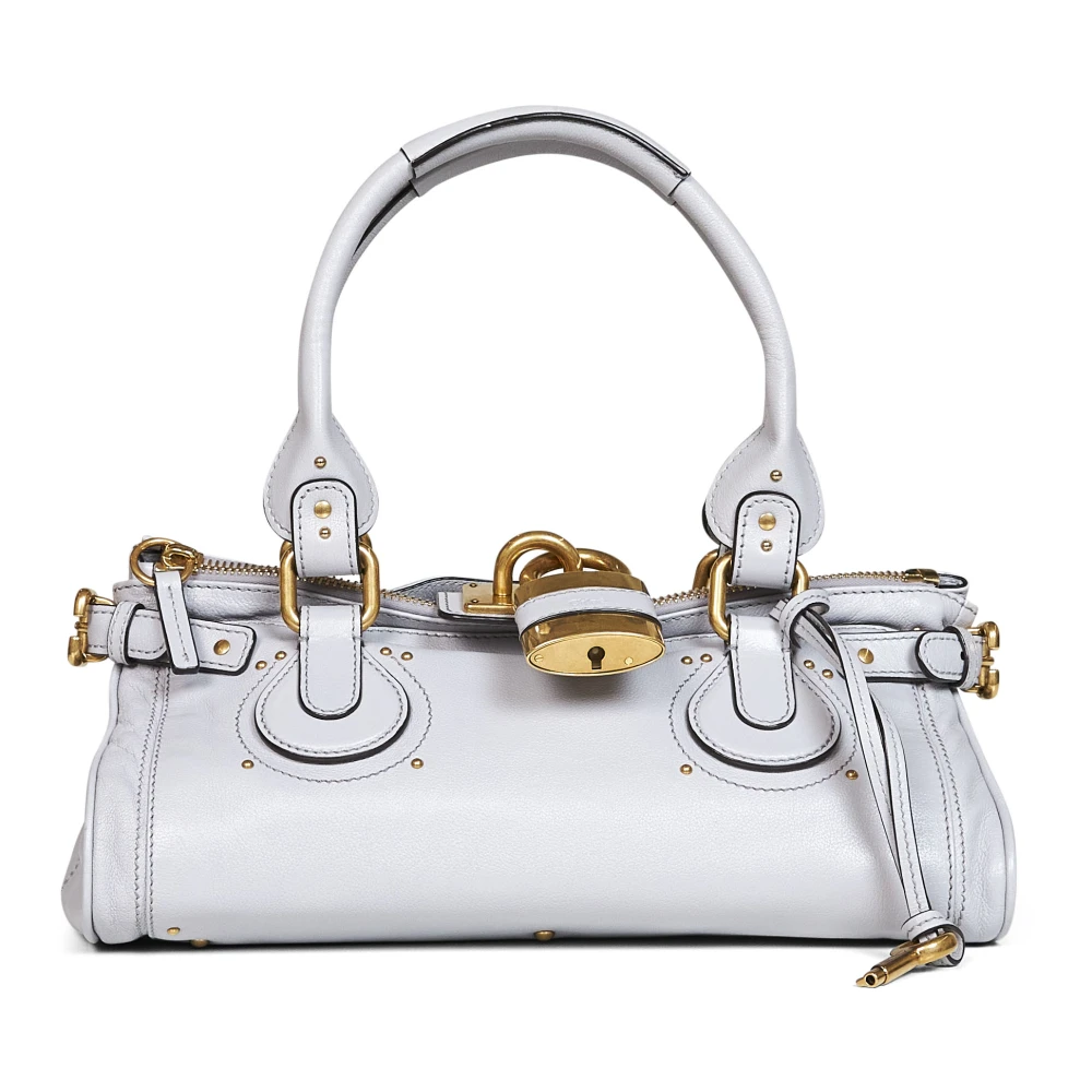 Chloé Paddington Handbag - Female - Handbags - Blue - One Size - Bags