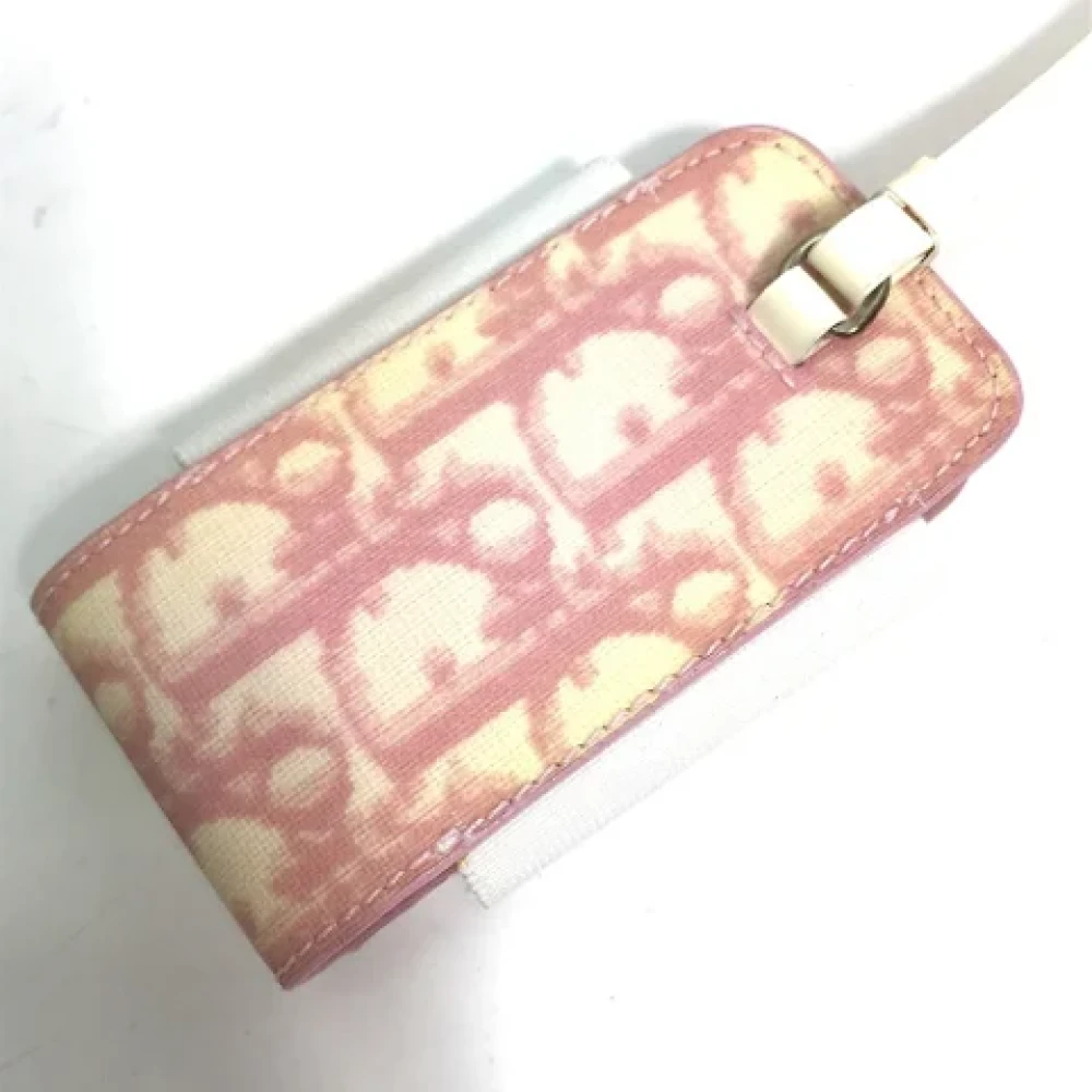 Dior Vintage Pre-owned Fabric home-office Pink Dames