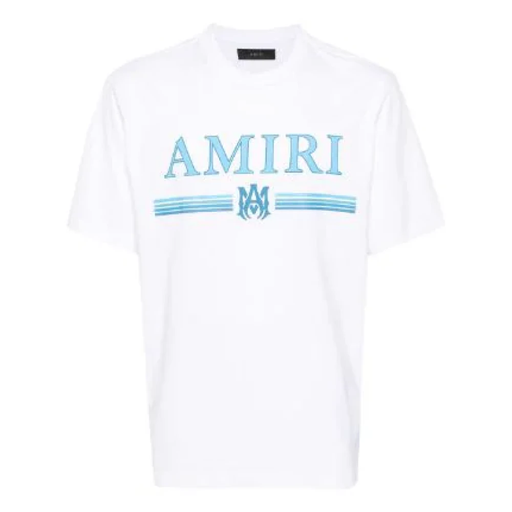 Amiri T-shirt met logo print White Heren