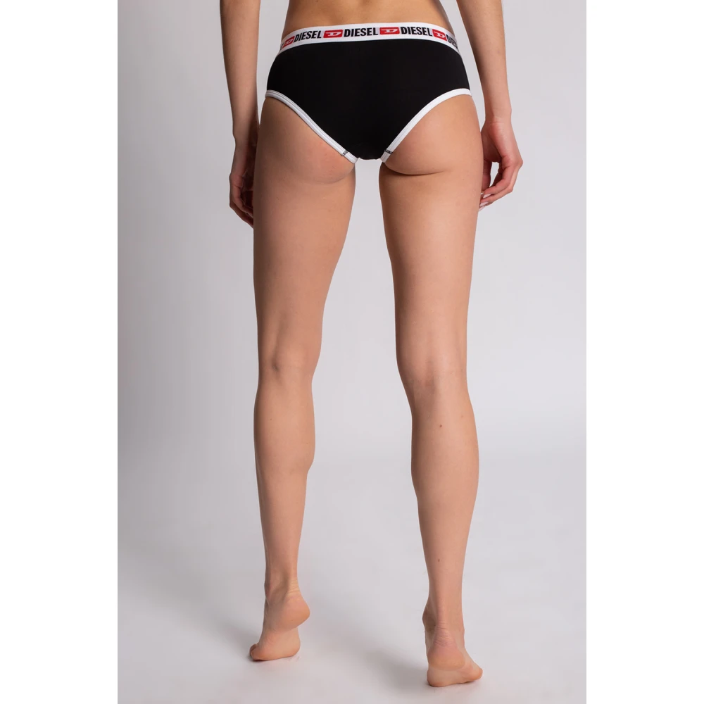 Diesel Merkondergoed drie-pack Black Dames