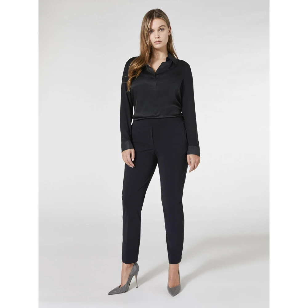 Elena Mirò Stijlvolle Broek Black Dames