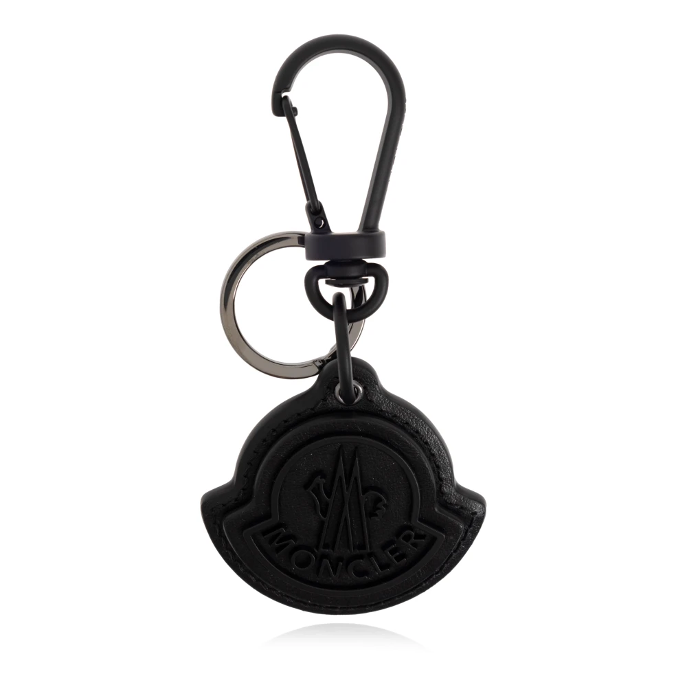 Moncler Sleutelhanger met logo Black Heren