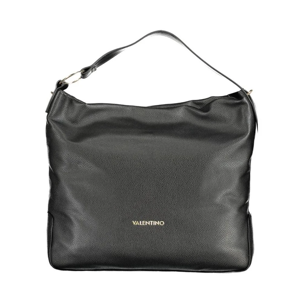 Valentino Women's Black Pebbled Leather Hobo - Handbags - One Size - Bags