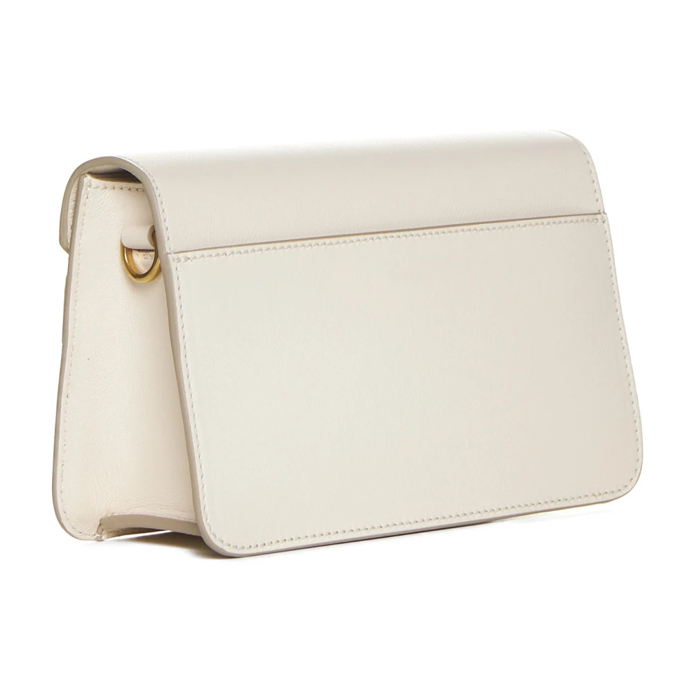 Bally Stijlvol Logo Crossbody Tas Beige Dames