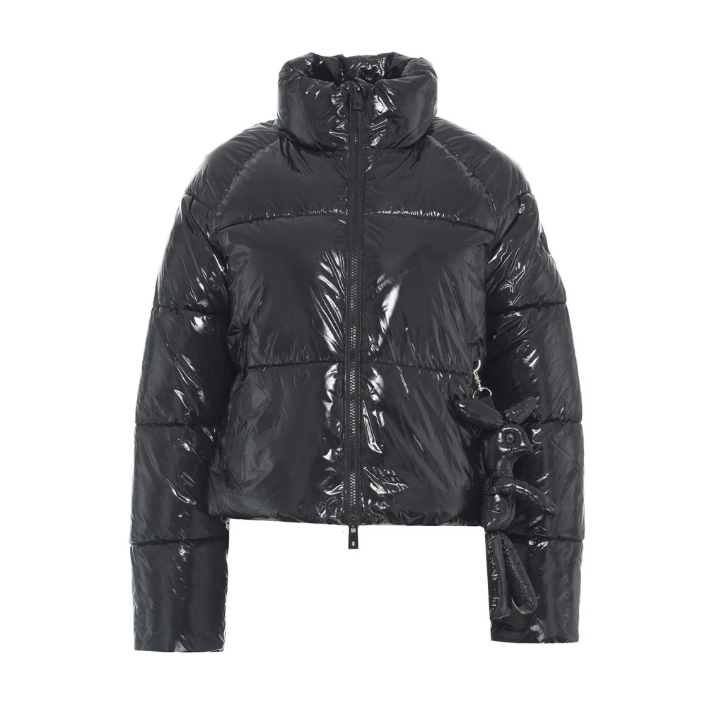Ottod'Ame Zwarte Winterjas Dames Mode Black Dames