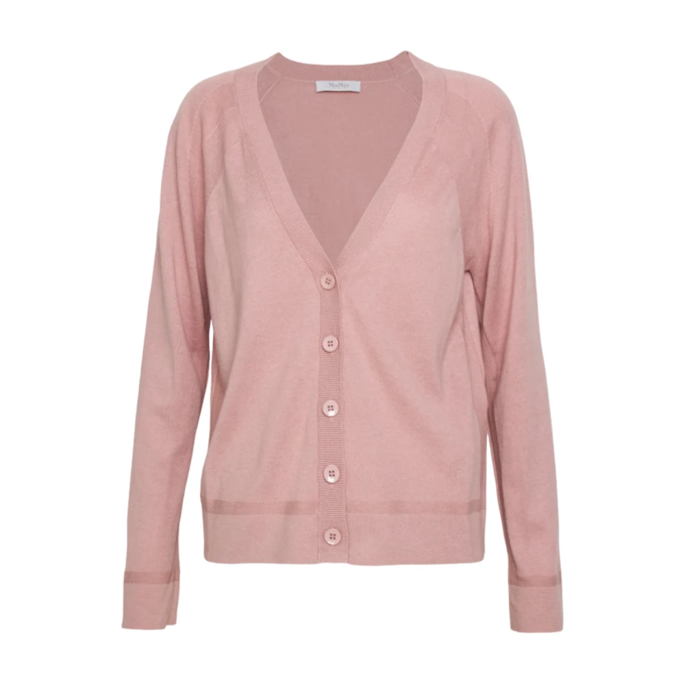 Max Mara Roze Easywear Sweaters Pink Dames