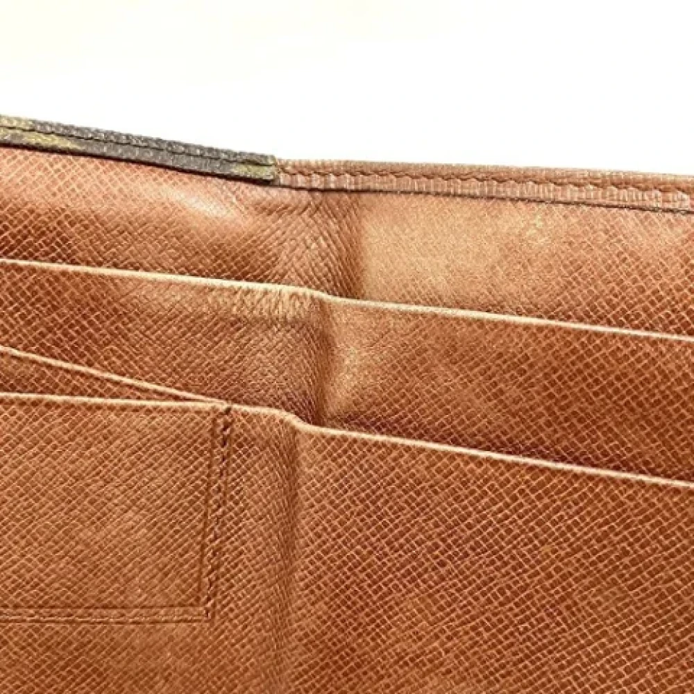 Louis Vuitton Vintage Pre-owned Canvas wallets Brown Dames