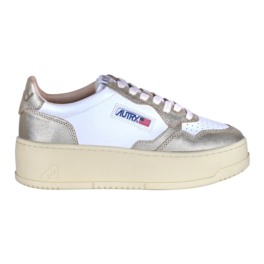 Autry Platform Low Wb16 Dames Schoenen Wit