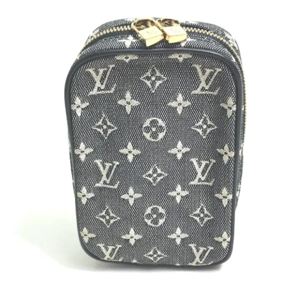 Louis Vuitton Vintage Pre-owned Cotton home-office Gray Dames