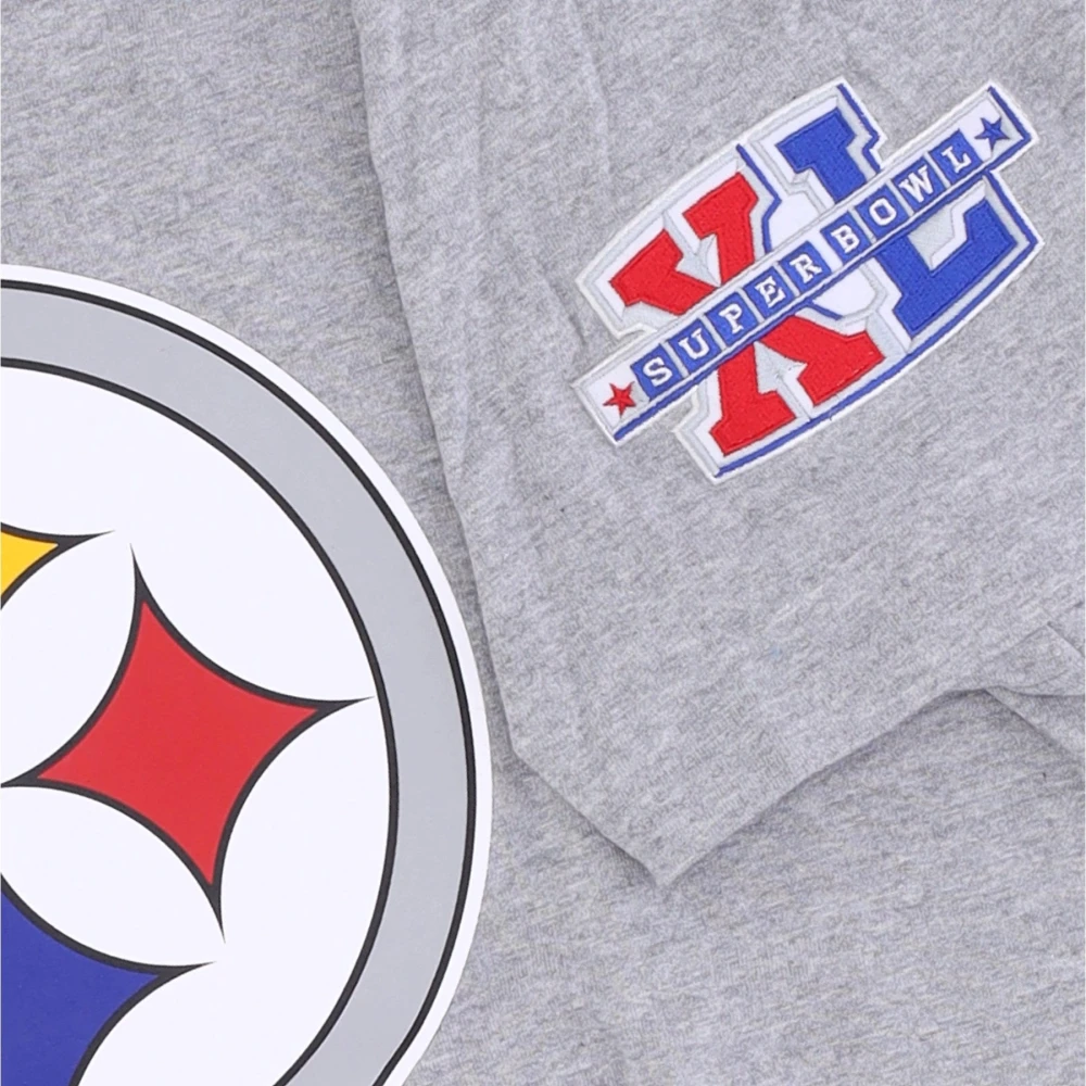 Mitchell & Ness NFL Team Origins Top Pittsburgh Steelers Gray Heren