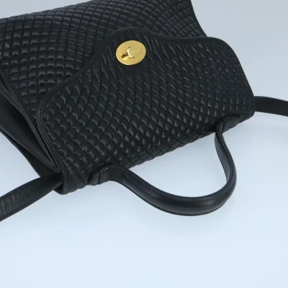 Bally Pre-owned Leather handbags Black Dames