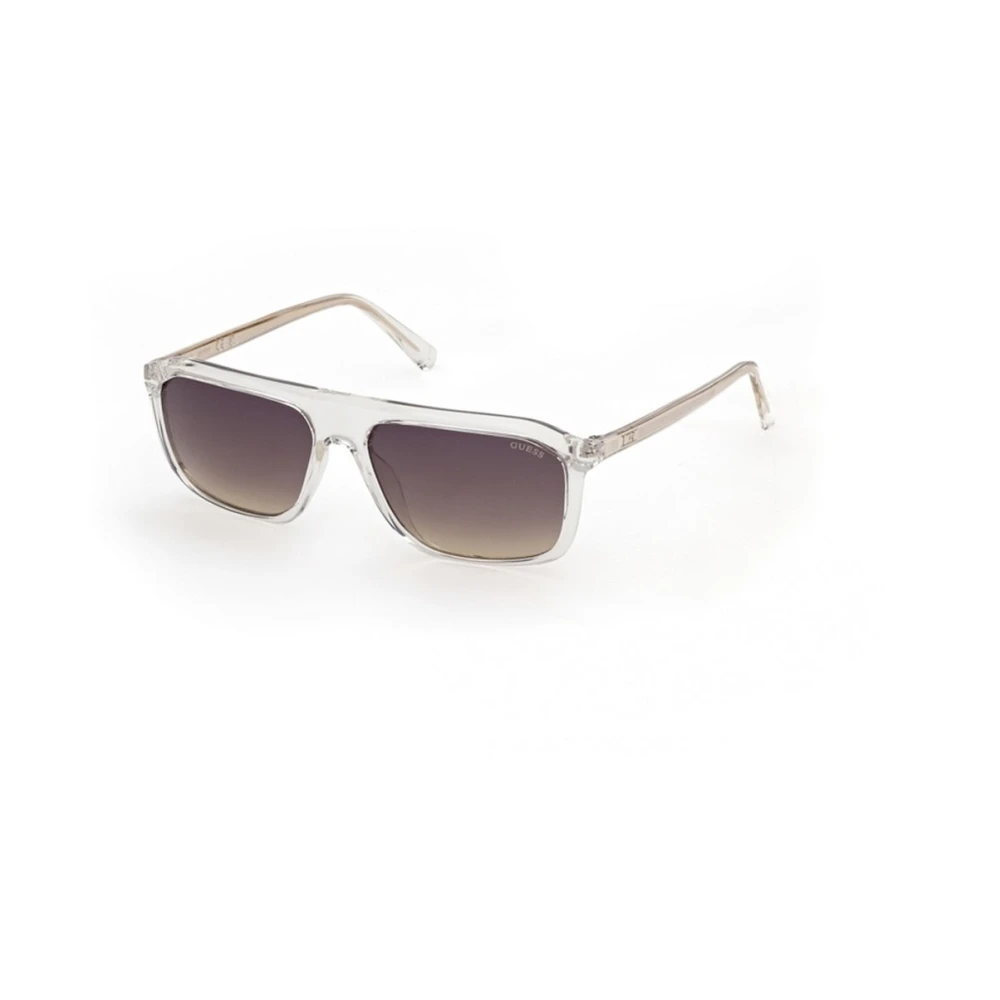 Guess Brown Sunglasses, Male, 57 Mm, Rectangle Sunglasses