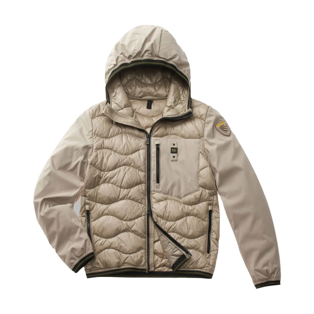 Blauer Stijlvolle Herenjas Beige Heren
