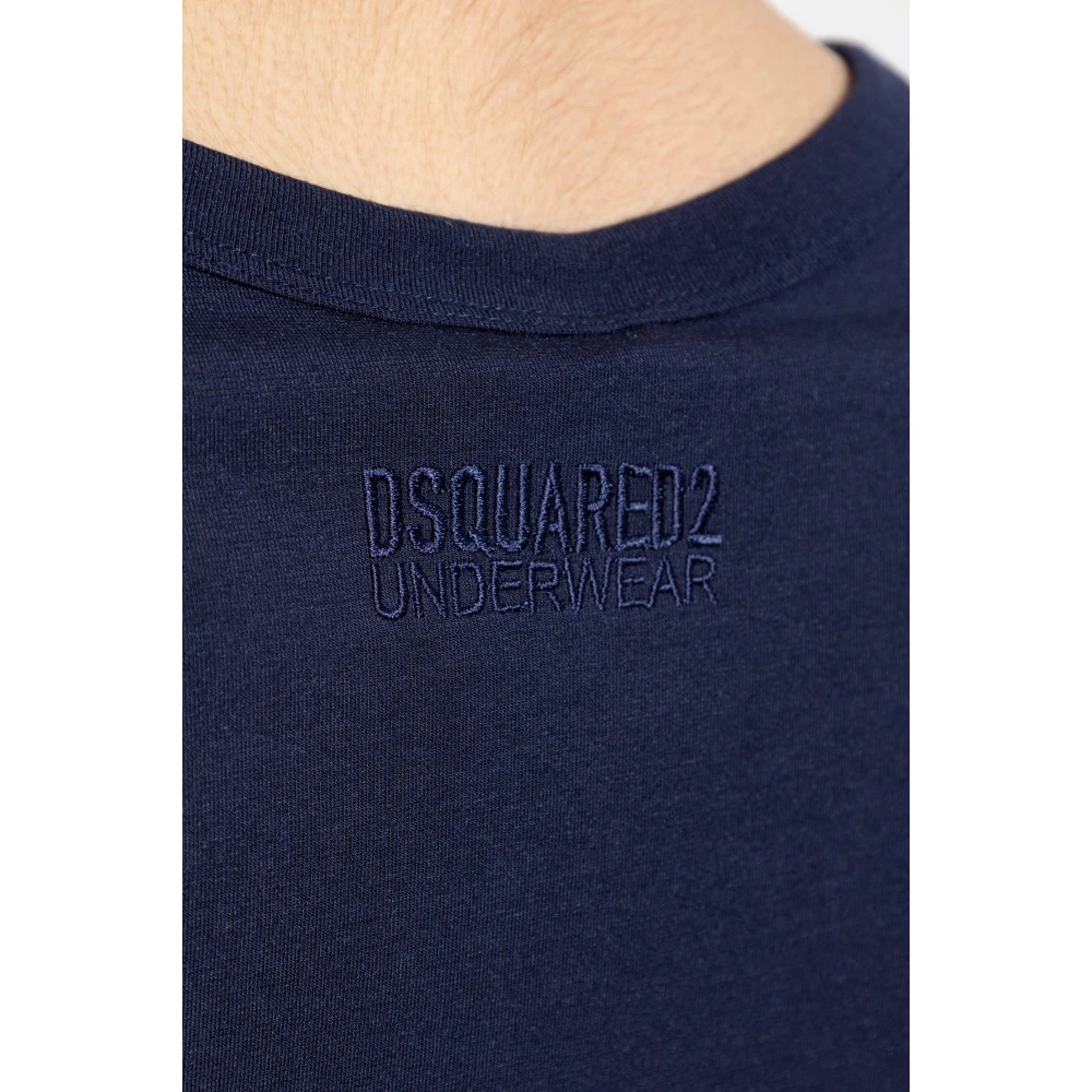 Dsquared2 Top uit de ondergoedcollectie Blue Heren