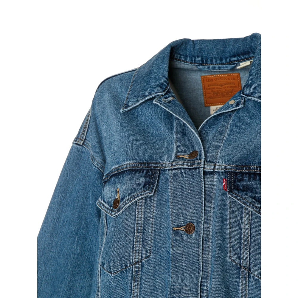 Levi's XL Dames Trucker Denim Jack Blue Dames