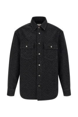Jacquard Monogram Skjortjacka