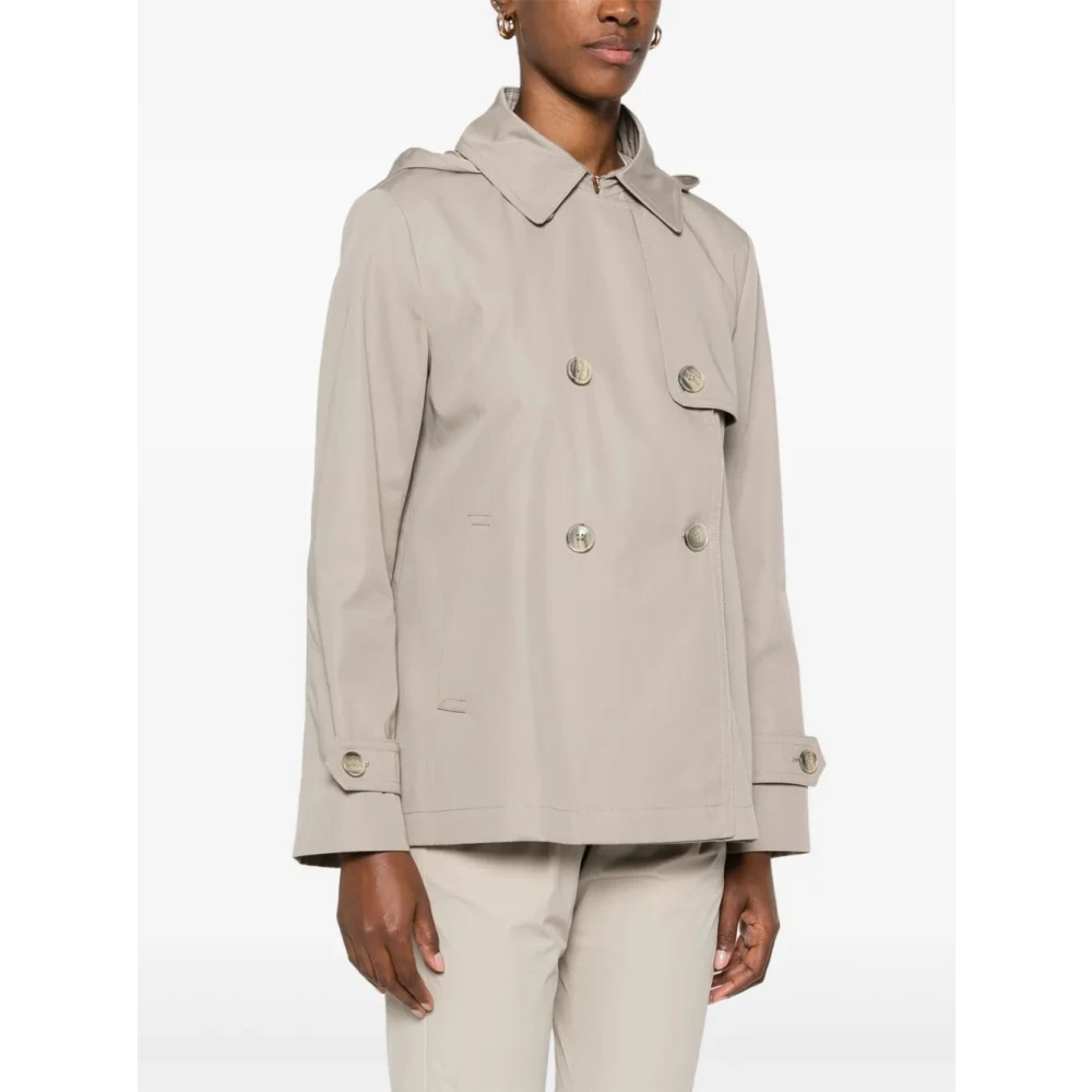 Herno Stijlvolle Trenchcoat Gray Dames