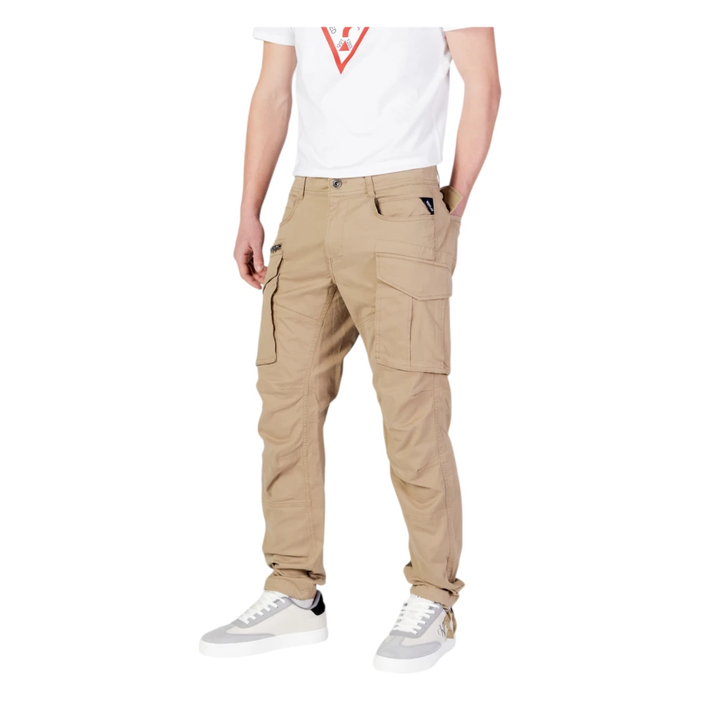Replay Joe Cargo Broek Beige Heren