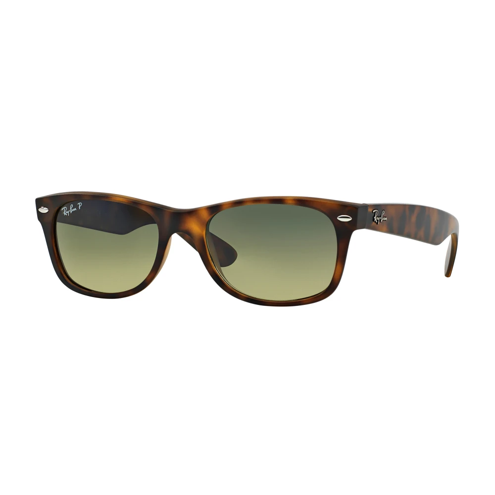 Ray-Ban New Wayfarer Solglasögon Grön Polariserad Brown, Unisex