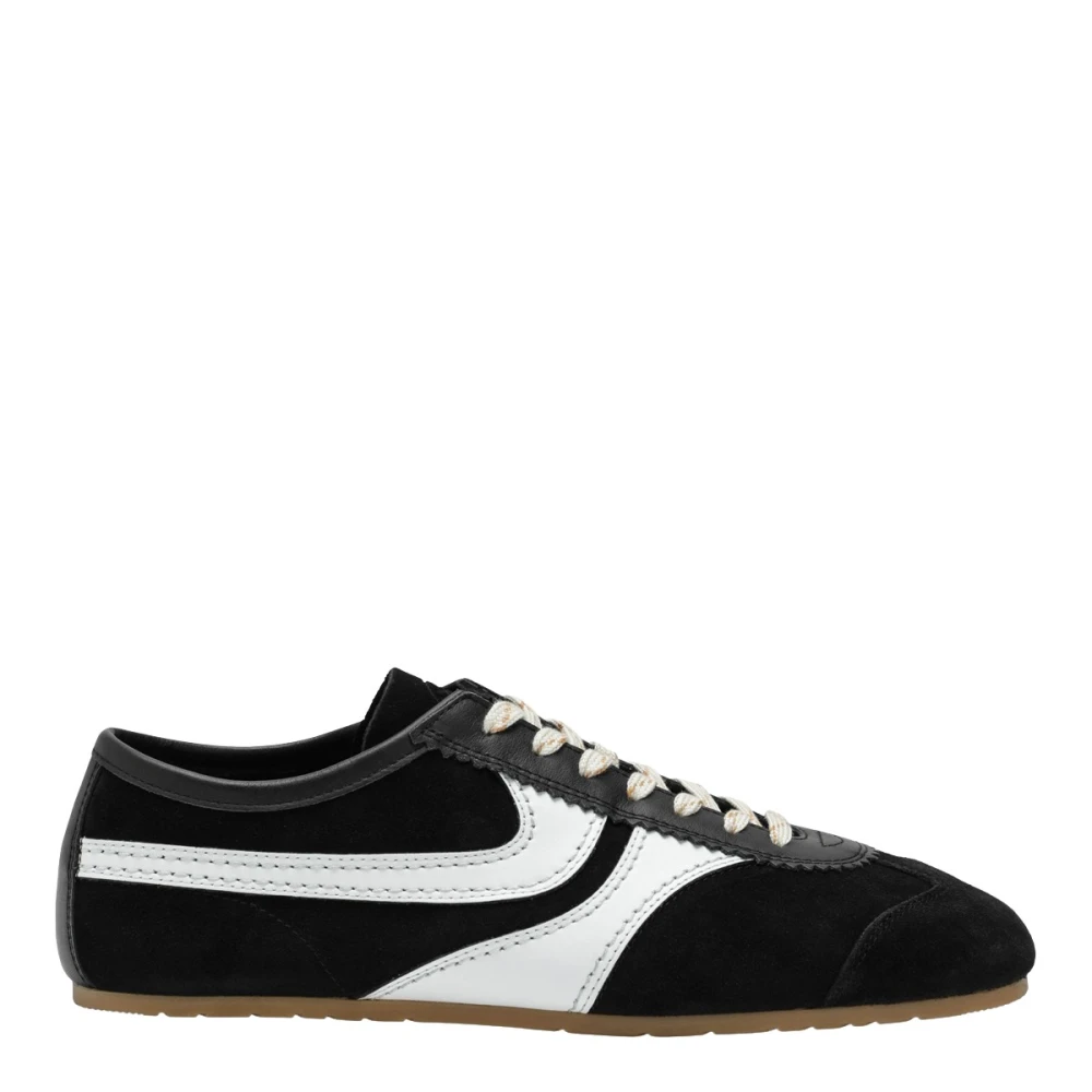 Dries Van Noten Slim Sneaker Heren Schoenen Zwart