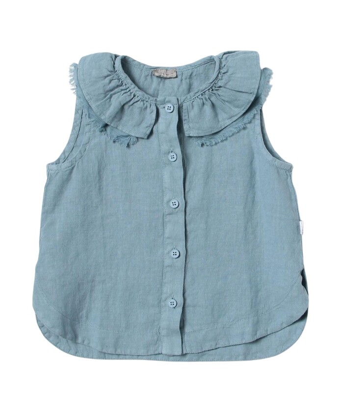 blauwe-linnen-peter-pan-kraag-blouse