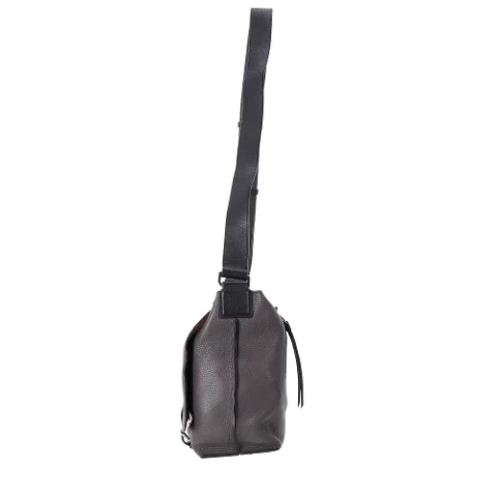 Loewe Pre-owned Leather handbags Brown Dames