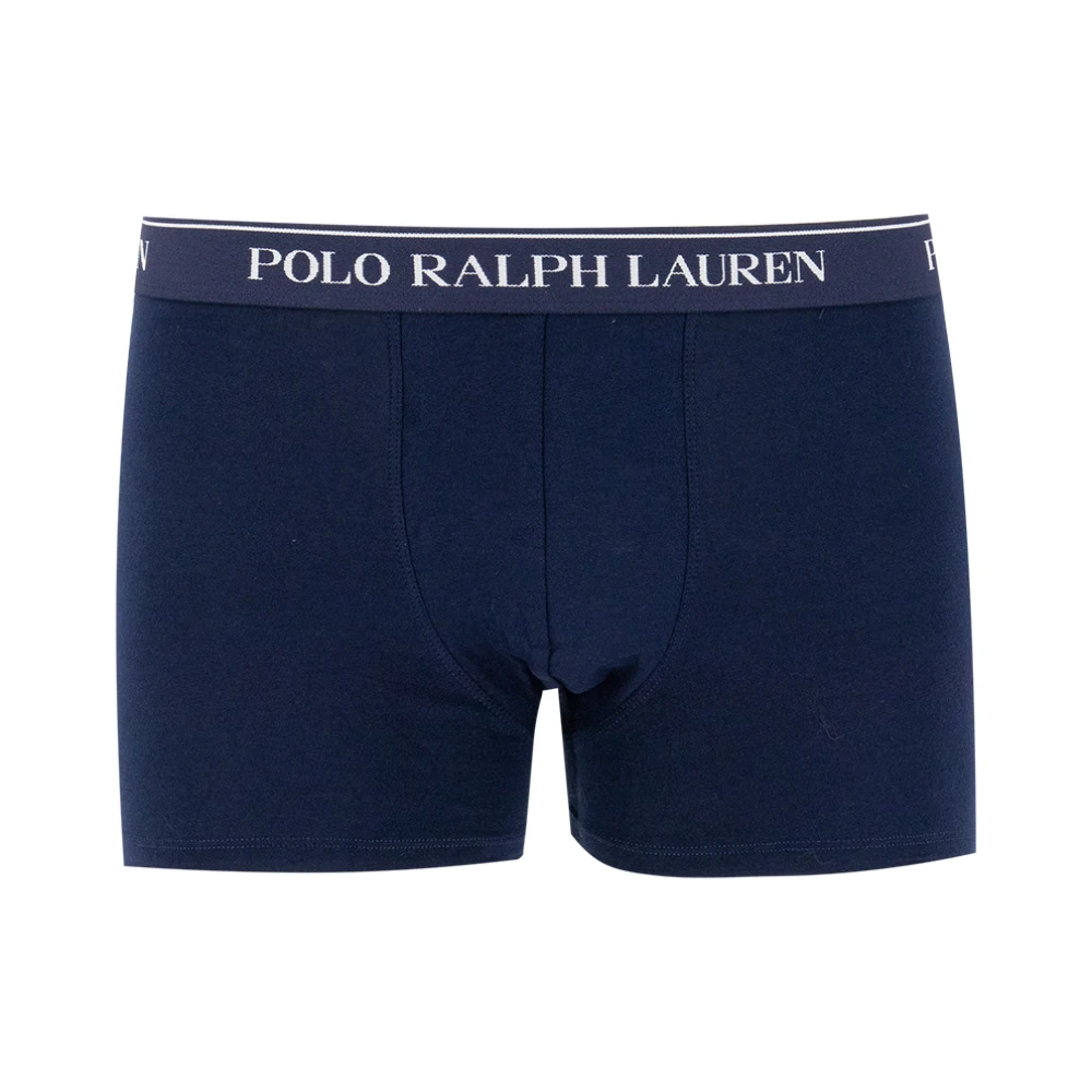 Ralph Lauren Men's Blue Underpants, S, Stretch Cotton Boxer Brief 3-Pack
