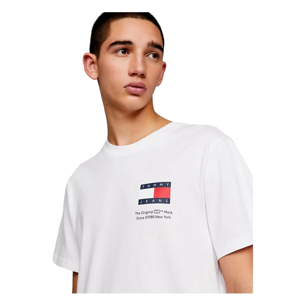 Tommy Jeans Slim Fit Essential T-Shirt White Dames
