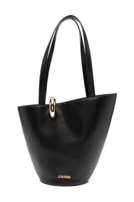sac-a-main-noir-avec-logo-dore