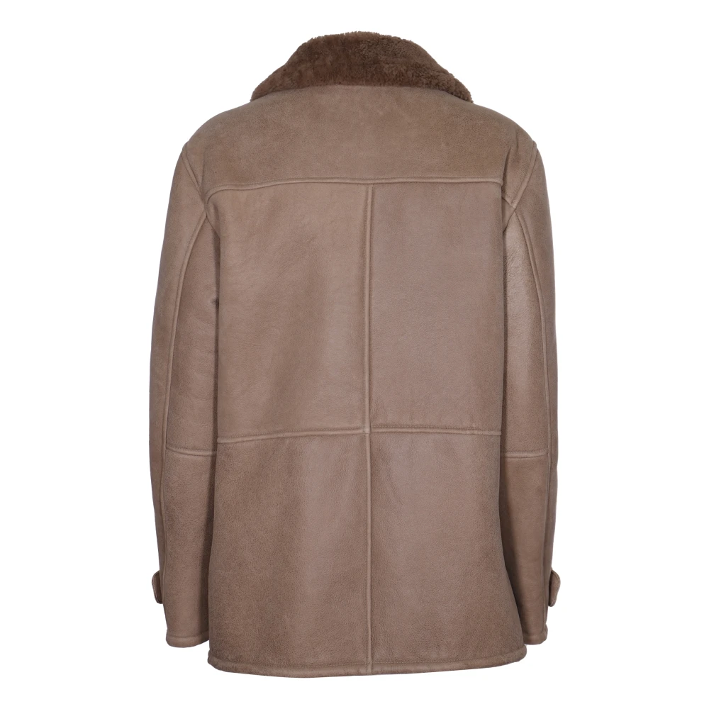Dfour Suede Montone Jassen Brown Heren