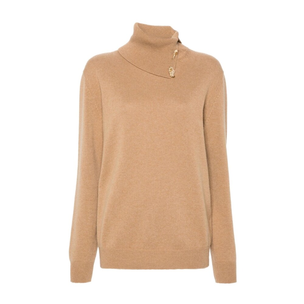 FABIANA FILIPPI ホワイト五分袖セーター Organic cotton sweater, optical white for Women | Fabiana
