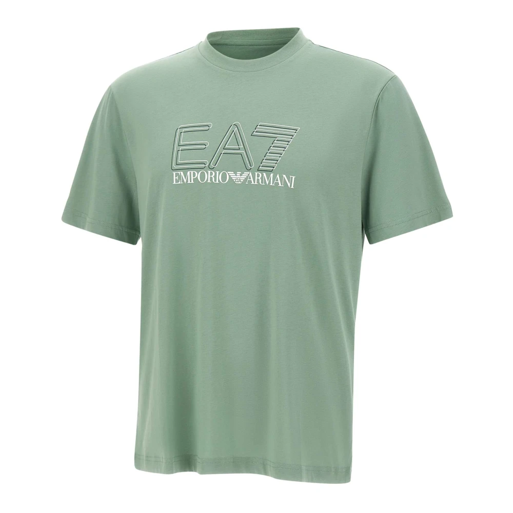 Emporio Armani Ea7 Hombre Verde Camisetas, Talla: Xl
